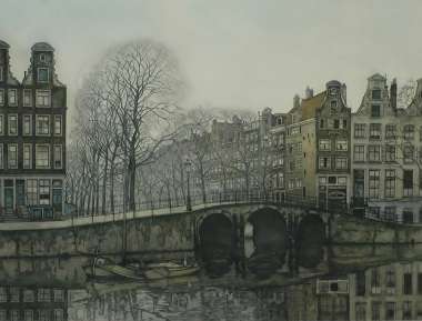 Leidsegracht at the Herengracht (Amsterdam) - FRANS EVERBAG